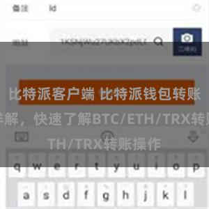 比特派客户端 比特派钱包转账教程详解，快速了解BTC/ETH/TRX转账操作