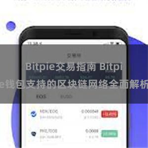 Bitpie交易指南 Bitpie钱包支持的区块链网络全面解析