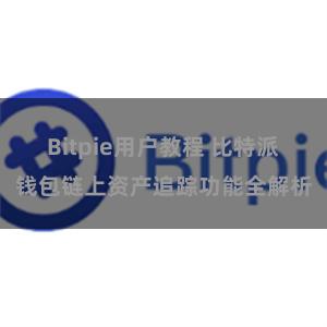 Bitpie用户教程 比特派钱包链上资产追踪功能全解析