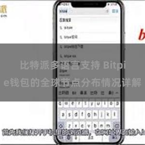 比特派多语言支持 Bitpie钱包的全球节点分布情况详解